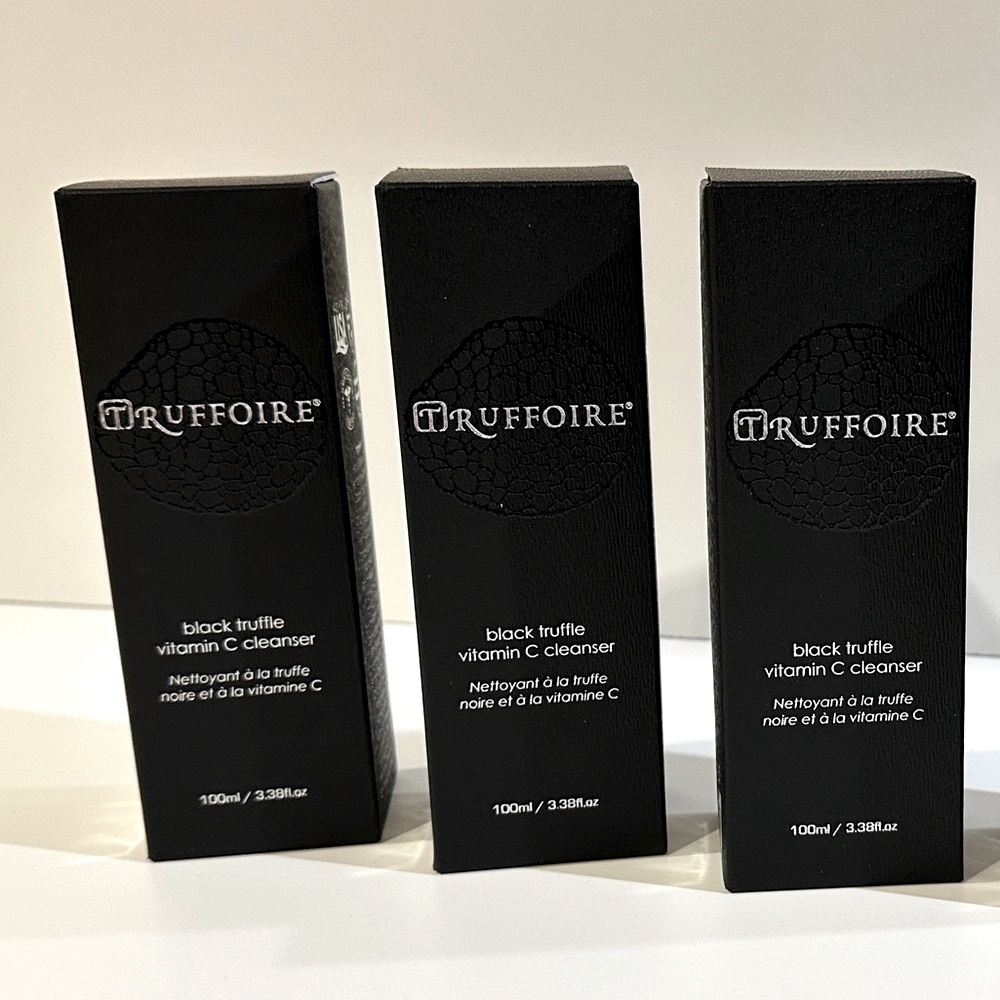 Truffoire Black Truffle Vitamin C Cleanser Set of 3